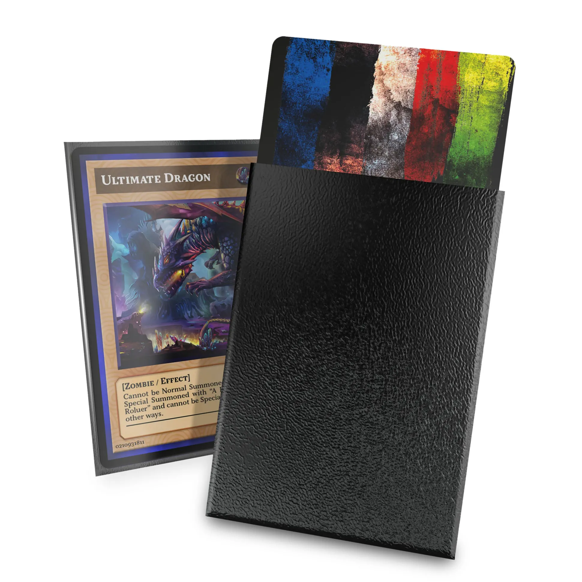 Cortex kaartsleeves matzwart 60-pack Ultimate Guard, Japanse maat voor TCG