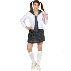 Cosplay Schoolmeisje Kostuum voor Dames