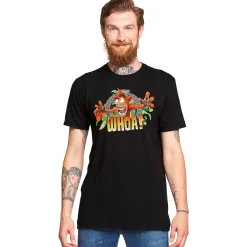 Crash Bandicoot - Whoa T-Shirt zwart