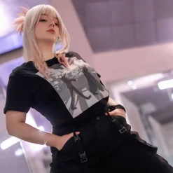 Crosswalk T-shirt voor Jujutsu Kaisen fans zwart