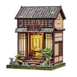 CuteBee - Kirishima Cha-an miniatuurhuis Book Nook modelbouwset