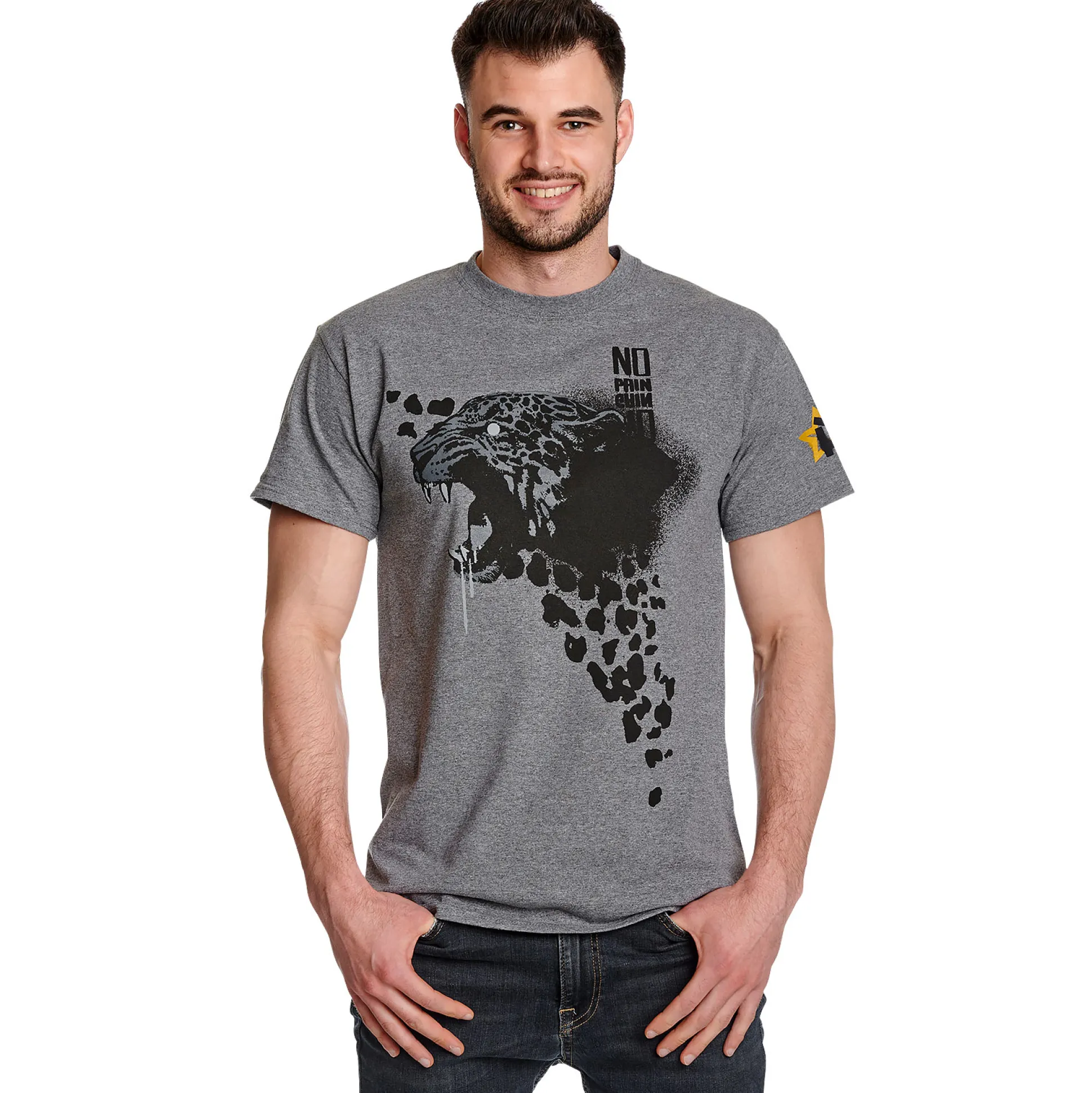 Cyberpunk 2077 - Animals Spray T-shirt grijs