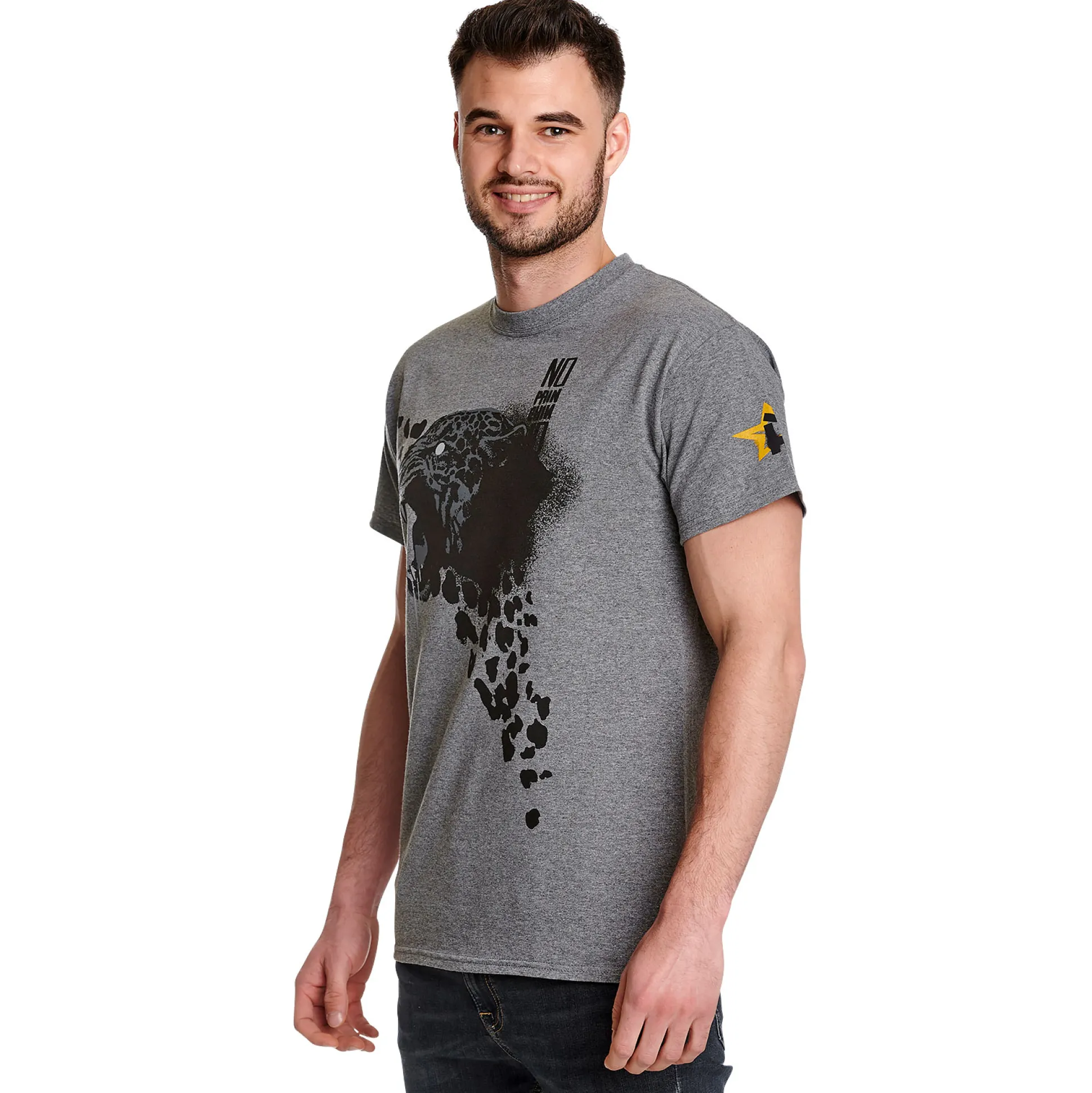 Cyberpunk 2077 - Animals Spray T-shirt grijs