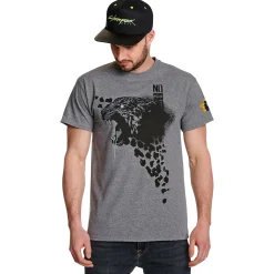 Cyberpunk 2077 - Animals Spray T-shirt grijs