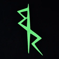 Cyberpunk Edgerunners - Rebecca Neon T-shirt Zwart