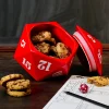D20 Dobbelsteen Koekjespot voor Pen & Paper Fans