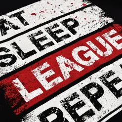 Daily Routine T-Shirt voor League of Legends Fans zwart