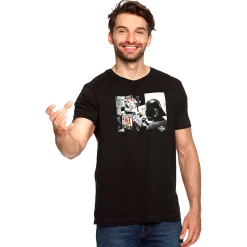 Dark Side Tattoo T-Shirt voor Star Wars Fans Zwart