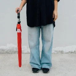 Darth Vader Lichtzwaard Paraplu met lichtfunctie - Star Wars