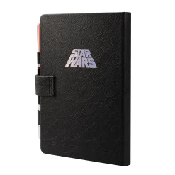 Darth Vader notitieboek met lichtzwaardpen - Star Wars