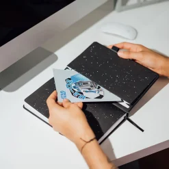 Darth Vader notitieboek met lichtzwaardpen - Star Wars