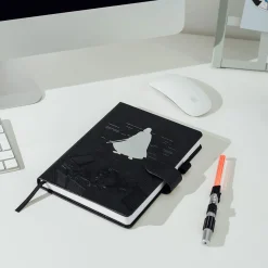 Darth Vader notitieboek met lichtzwaardpen - Star Wars