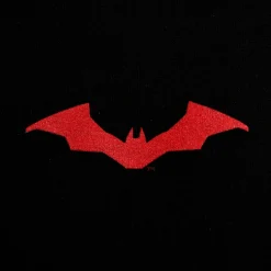 De Batman Logo Hoodie zwart-rood