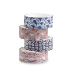 De Grote Golf van Kanagawa - Katsushika Hokusai Washi Tapes 4-delige Set