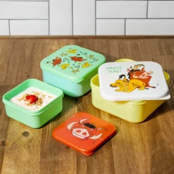De Leeuwenkoning - Simba and Friends Lunchbox Set van 3