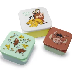 De Leeuwenkoning - Simba and Friends Lunchbox Set van 3