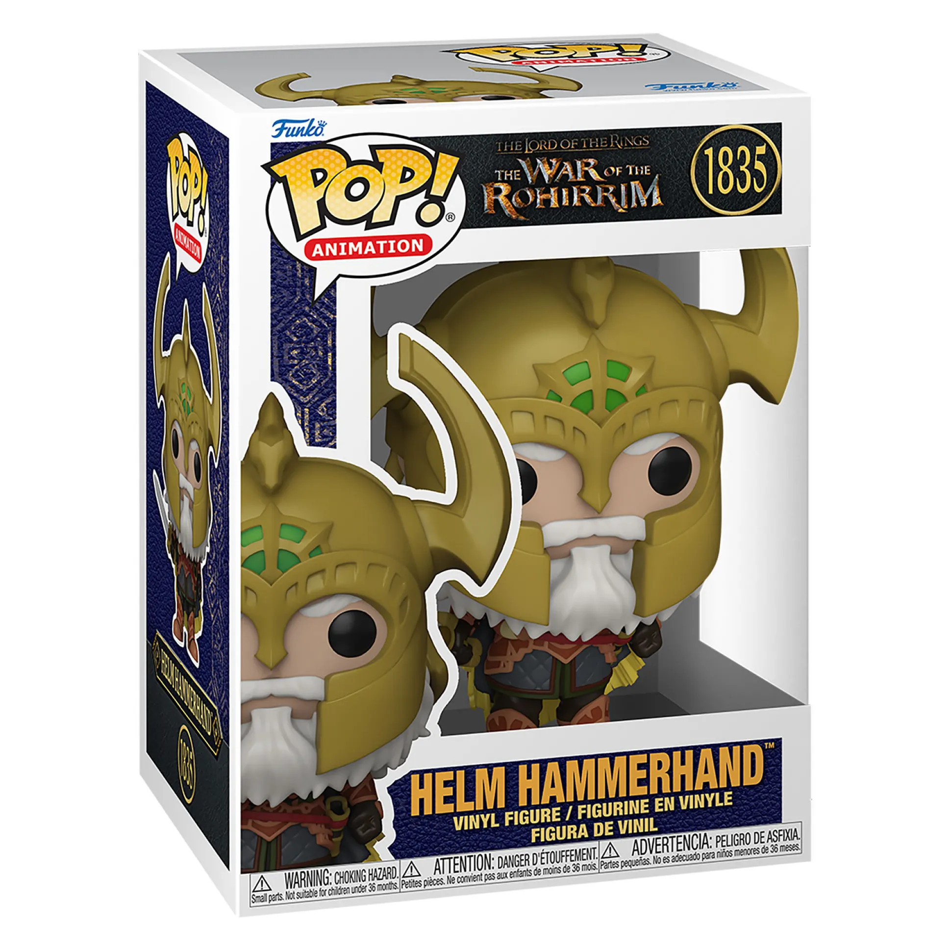 De Slag om de Rohirrim Helm Hammerhand Funko Pop Figuur - In de Ban van de Ring