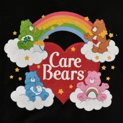 De Troetelbeertjes - Bears and Rainbow Dames T-shirt Zwart