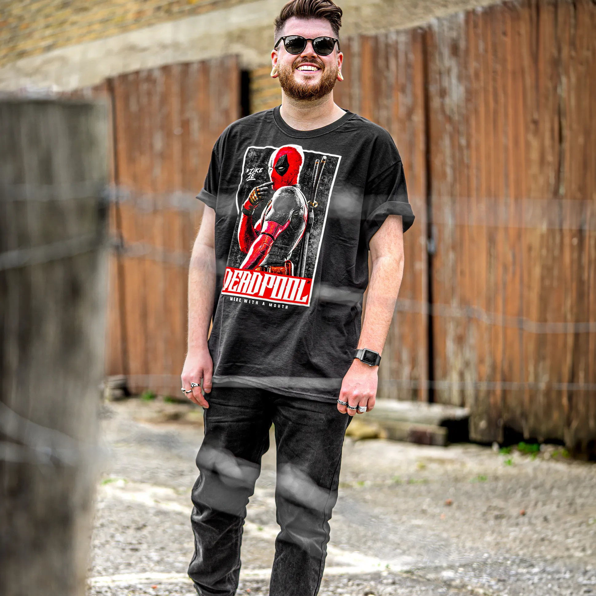 Deadpool 3 - Ik hou van mij T-shirt zwart