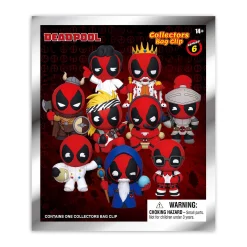 Deadpool - 3D Mystery Sleutelhanger Serie 6