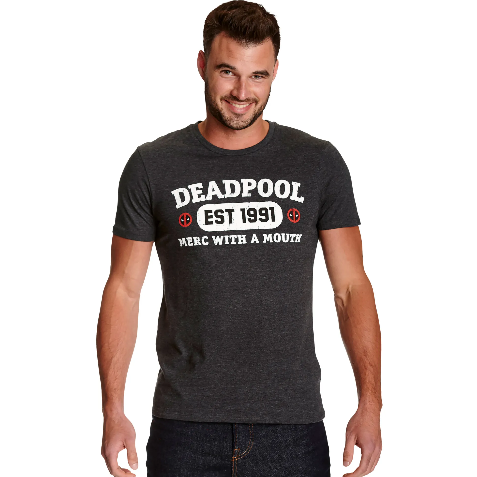 Deadpool - Est 1991 T-Shirt grijs