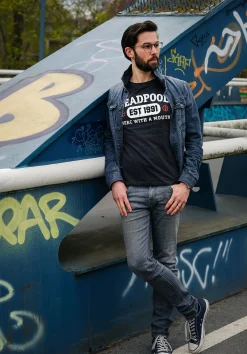 Deadpool - Est 1991 T-Shirt grijs