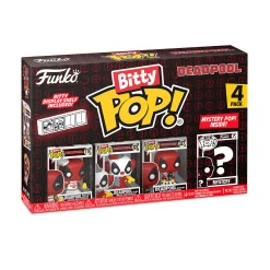 Deadpool - Funko Bitty Pop 4-delige Figurenset Serie 1