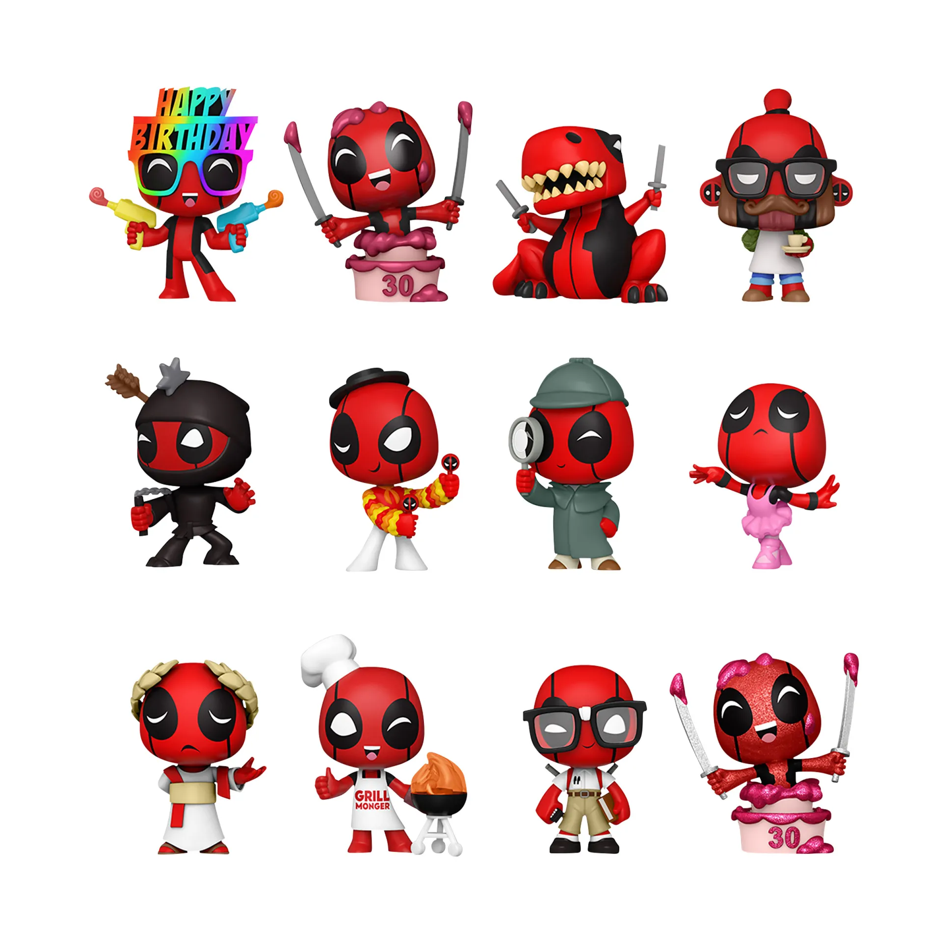 Deadpool - Mystery Minis Funko Figuur