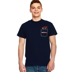 Deadpool - Pocket T-shirt blauw