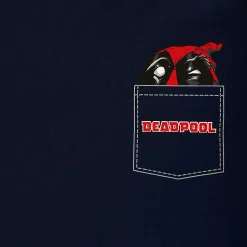 Deadpool - Pocket T-shirt blauw