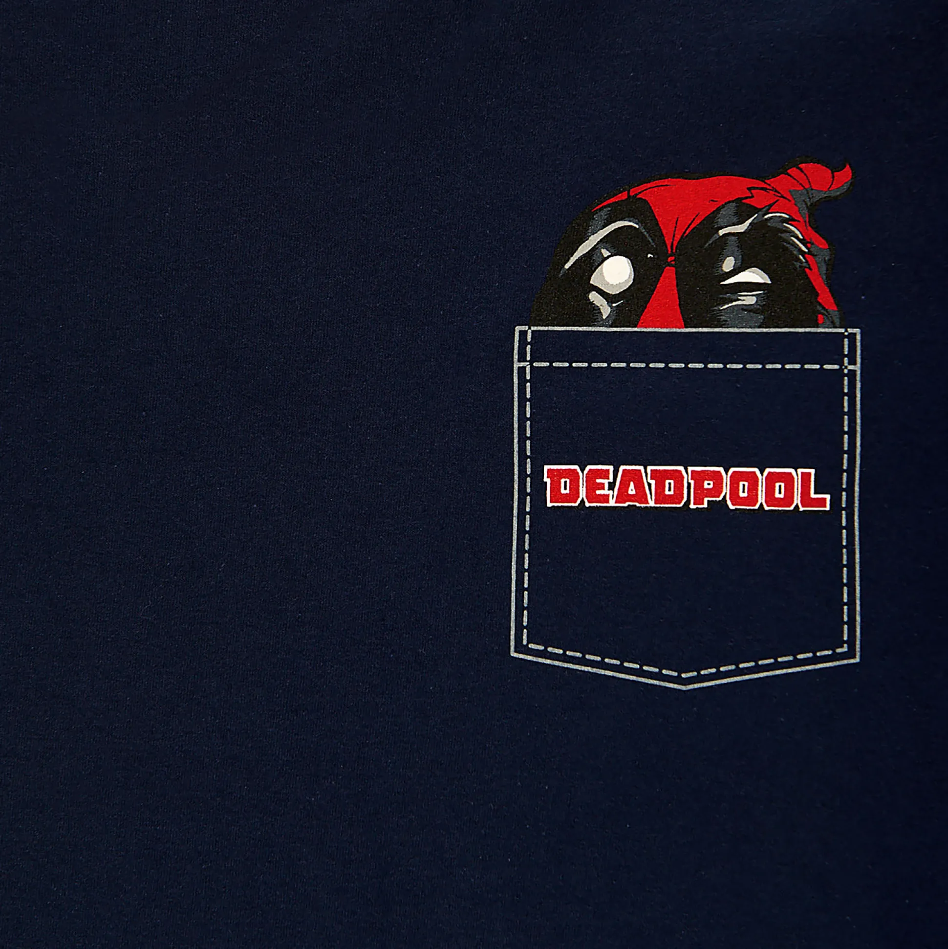 Deadpool - Pocket T-shirt blauw