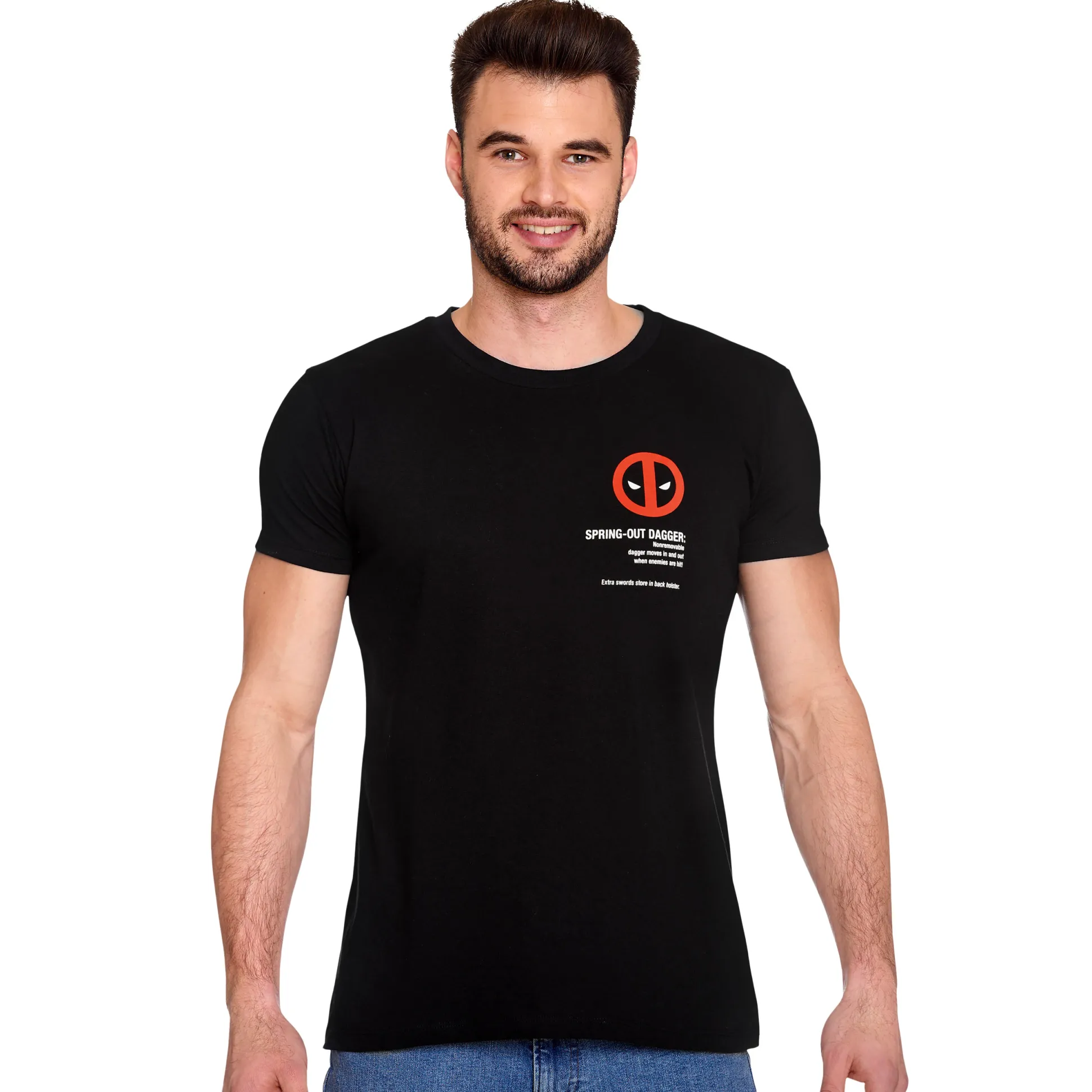Deadpool - Wanted T-shirt zwart