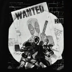 Deadpool - Wanted T-shirt zwart