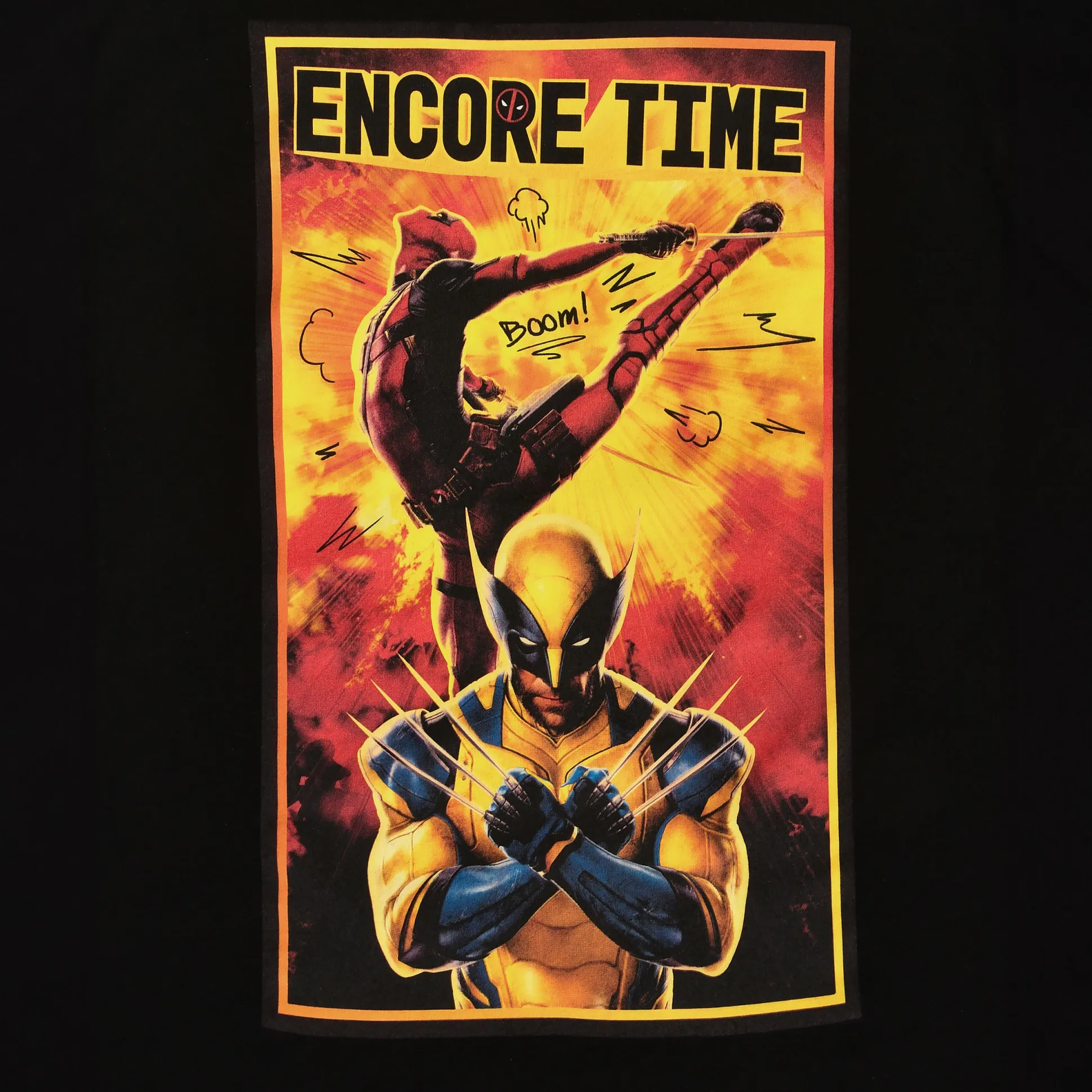 Deadpool en Wolverine - Encore Time T-Shirt zwart