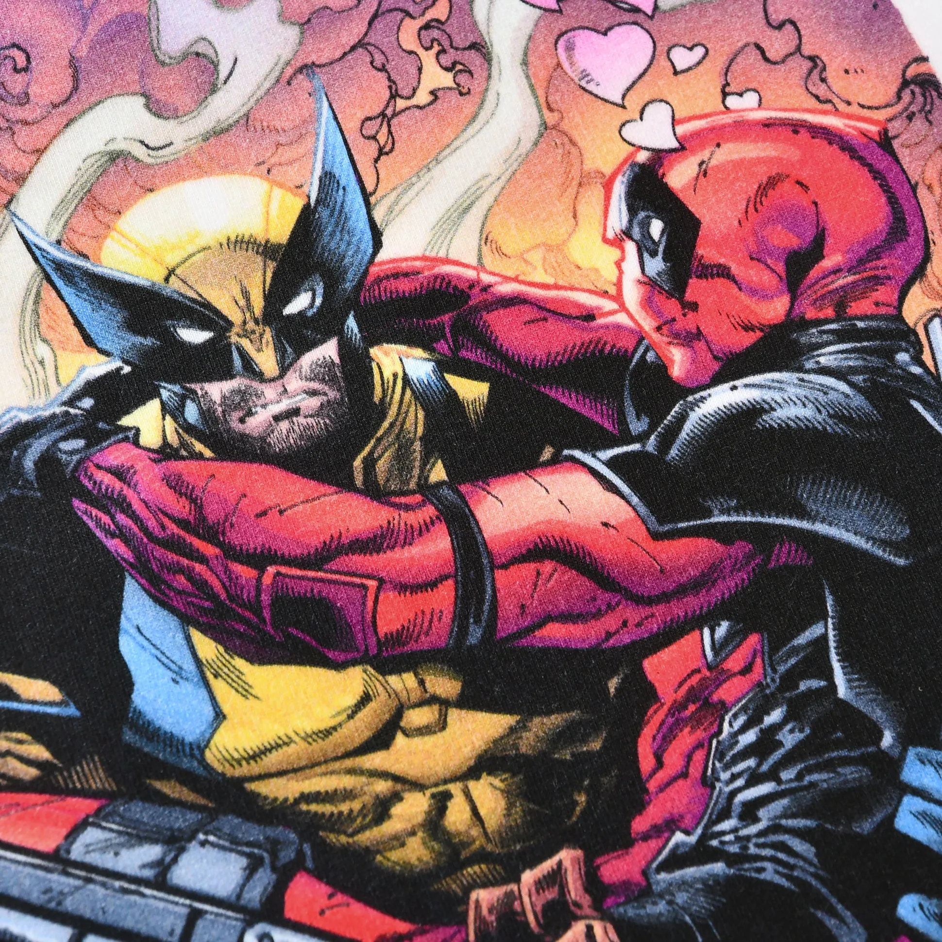 Deadpool en Wolverine Best Bubs Comics T-shirt wit