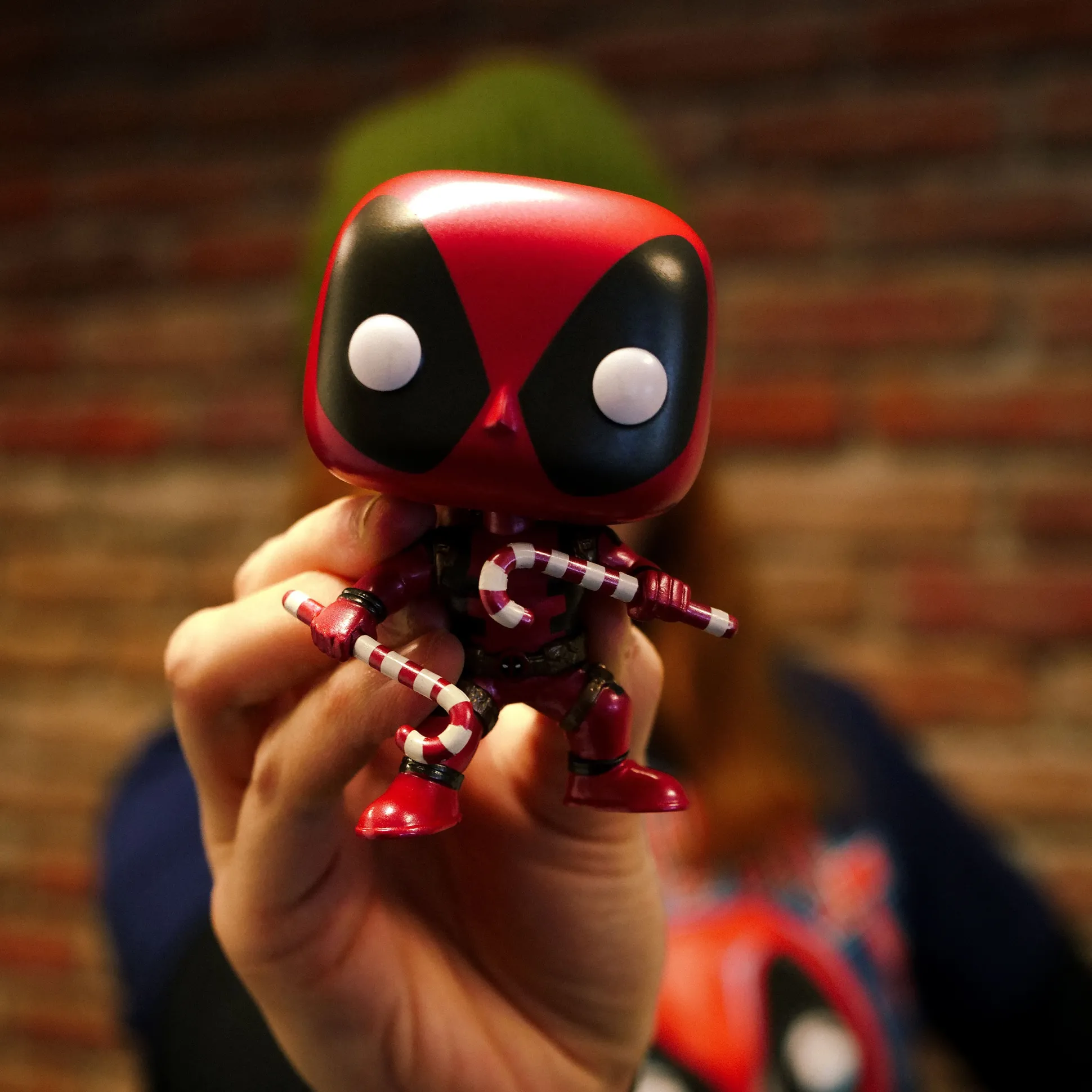 Deadpool Kerst T-shirt met Funko Pop Figuur
