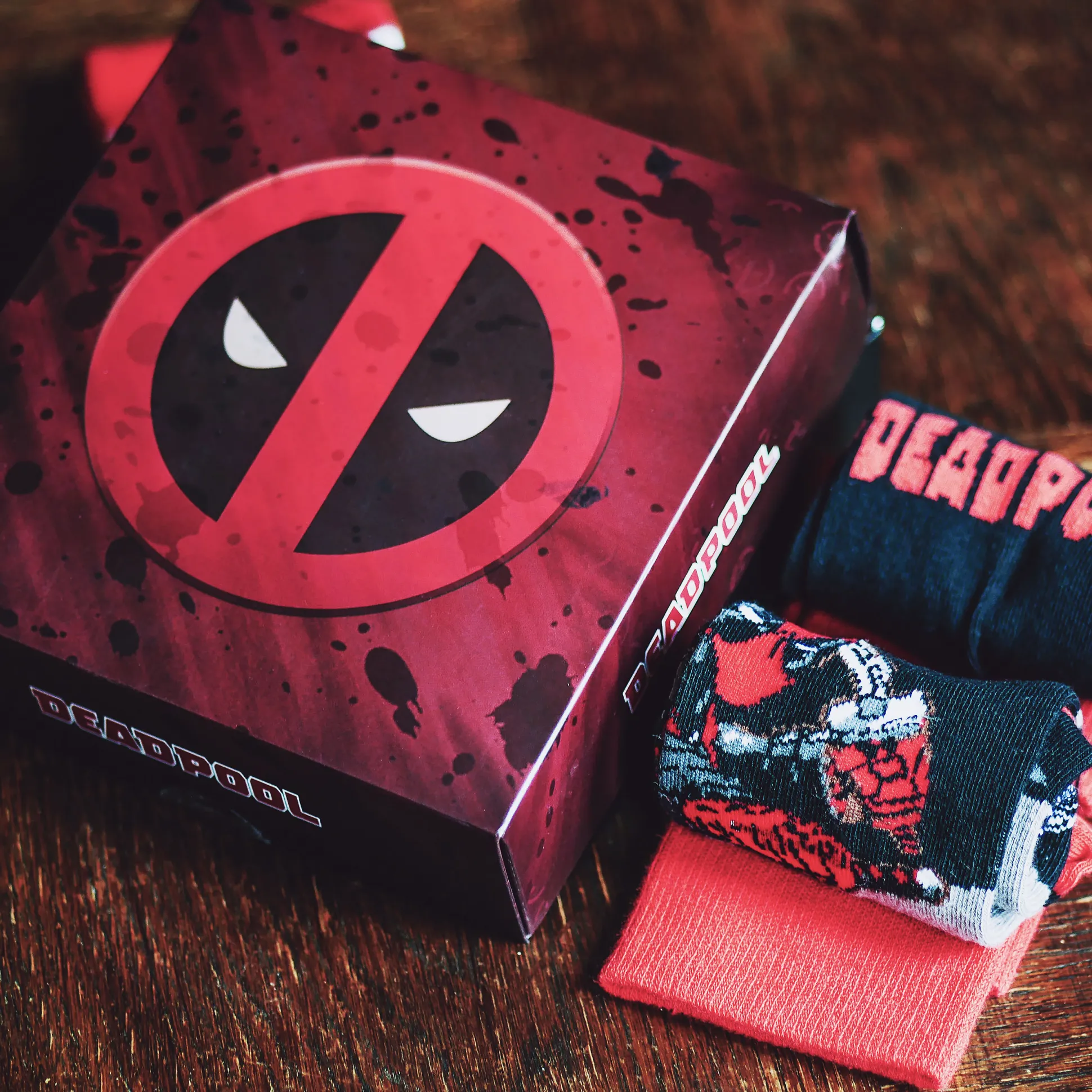 Deadpool Sokken 3-pack