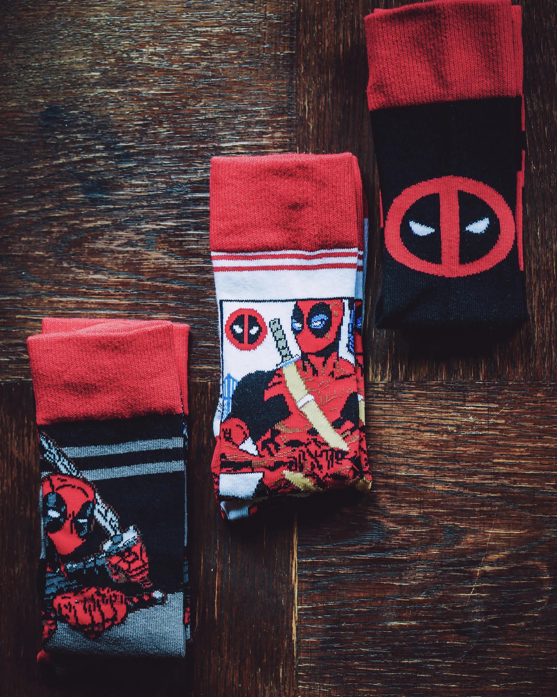 Deadpool Sokken 3-pack