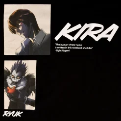 Death Note - Kira T-shirt zwart