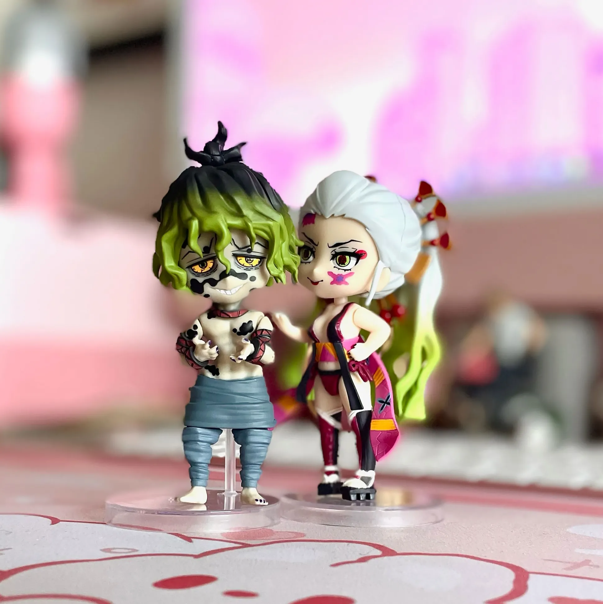 Demon Slayer - Daki & Gyutaro Actiefiguren 2-Delige Set