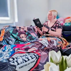 Demon Slayer - Groep Fleece Dekentje