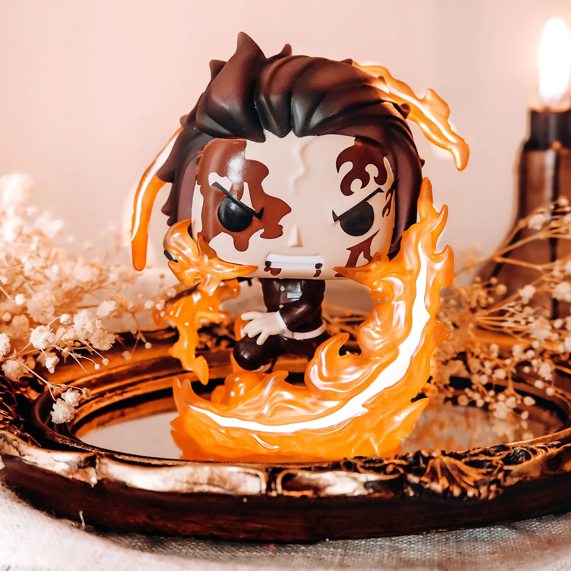 Demon Slayer - Tanjiro Demon (Dancing Flash) Funko Pop! figuur