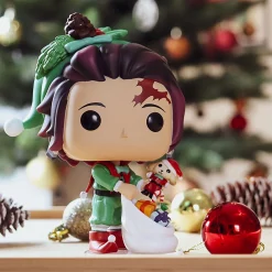 Demon Slayer - Tanjiro Holiday Funko Pop! figuur