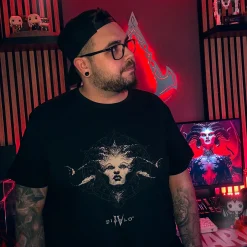 Diablo IV - Queen of the Damned T-Shirt Zwart