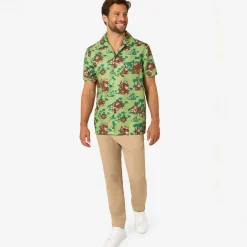 Donkey Kong - Bananas Korte Mouwen Overhemd