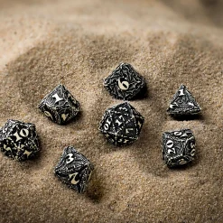 Dracopolis - De Scandinavische Blackfang Dobbelsteen Set 7-delig