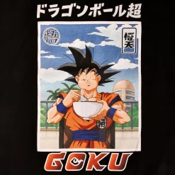 Dragon Ball - Goku Eat T-Shirt Zwart