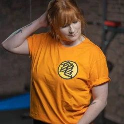 Dragon Ball - Kame Symbool T-Shirt oranje