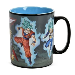 Dragon Ball Super - Saiyans warmtegevoelige mok