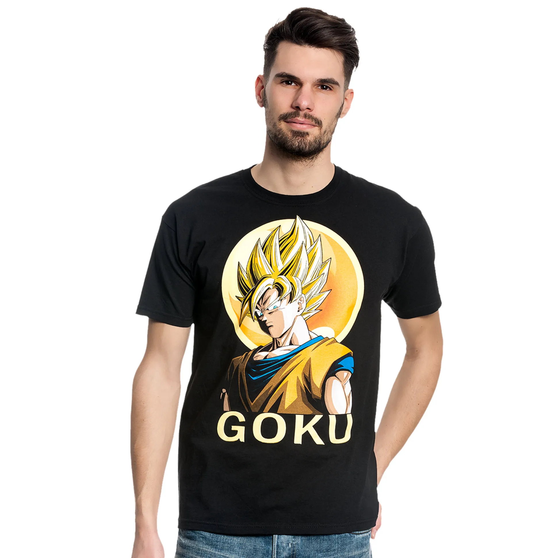 Dragon Ball Z - Goku Super Saiyan T-shirt zwart